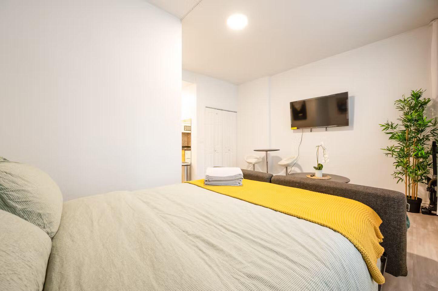 Cozy Fully Furnished Studio Apartment for Rent in East Village, Manhattan